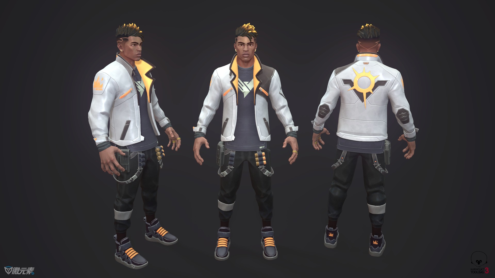 堡垒之夜 Phoenix 凤凰服装 男Rap