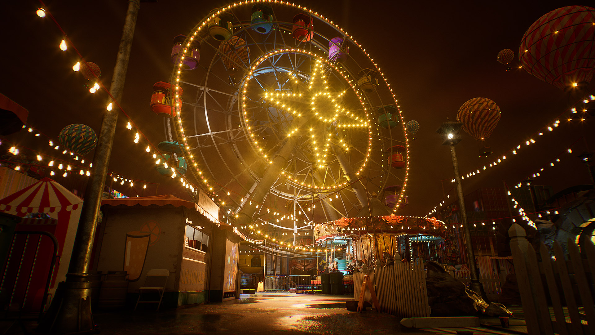 Amusement Park Environment Kit-游乐园环境套件