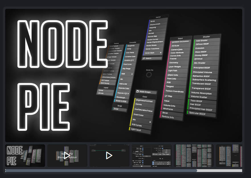 node pie