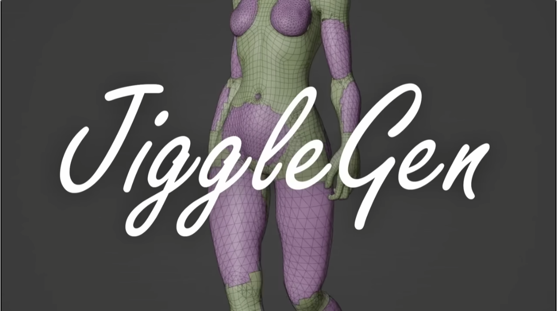 JiggleGen丨blender自动抖动插件