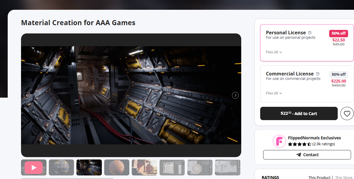 Flipped Normals – Material Creation for AAA Games