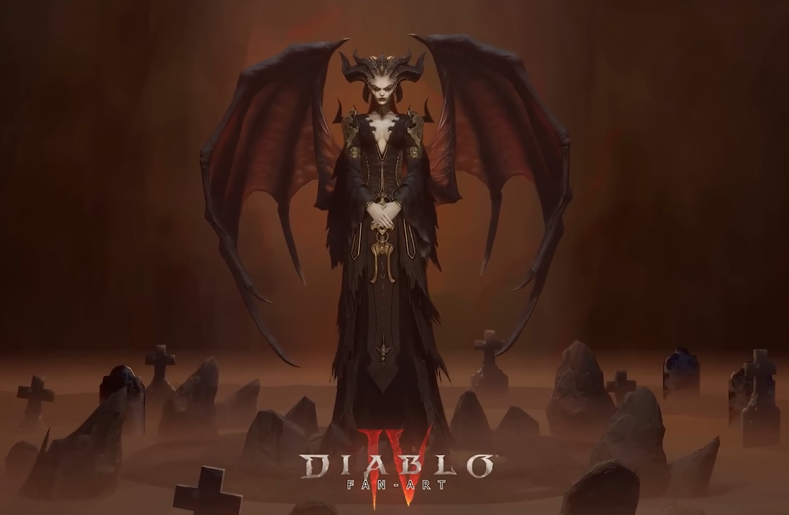 Diablo IV – Lilith Character Modeling – Blender