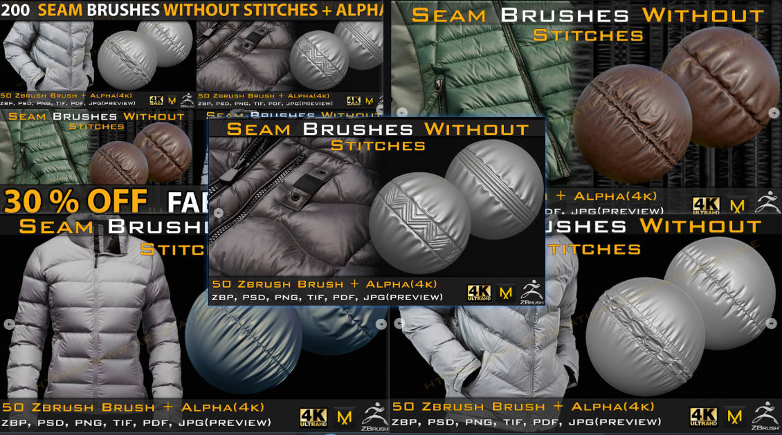 50 Seam Brushes vol03