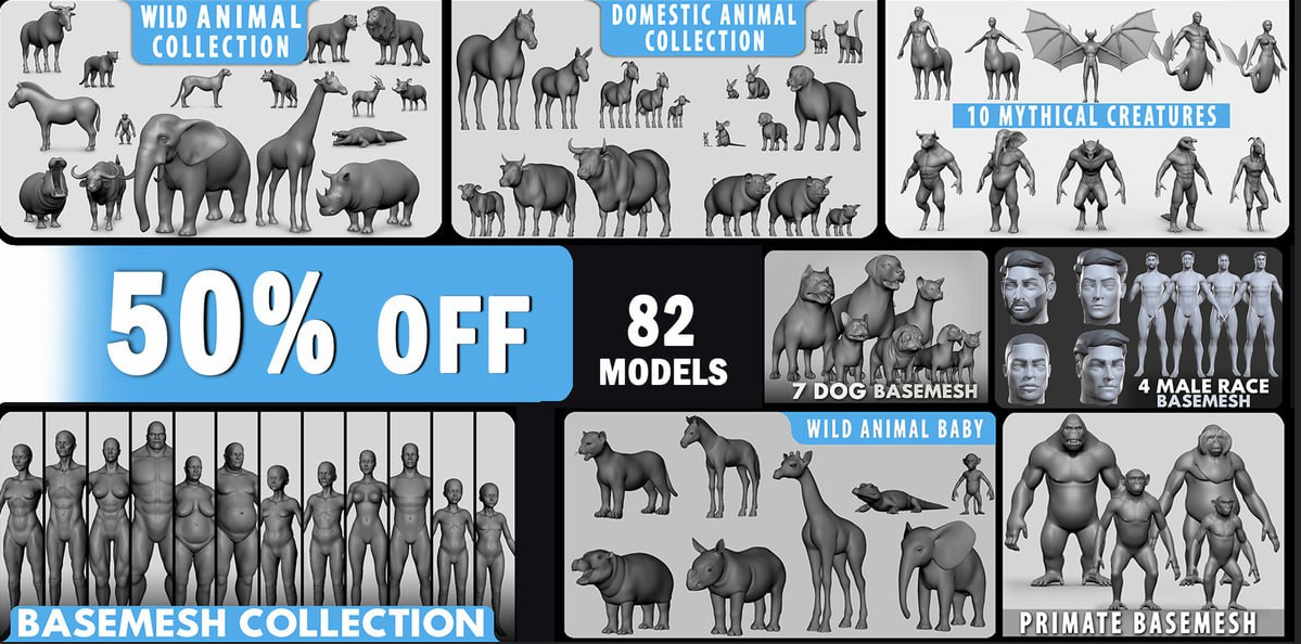 Ultimate Basemesh Collection