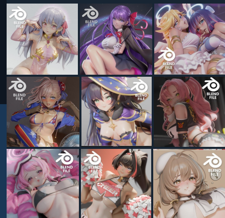 Ucupumar 3D Models Collection