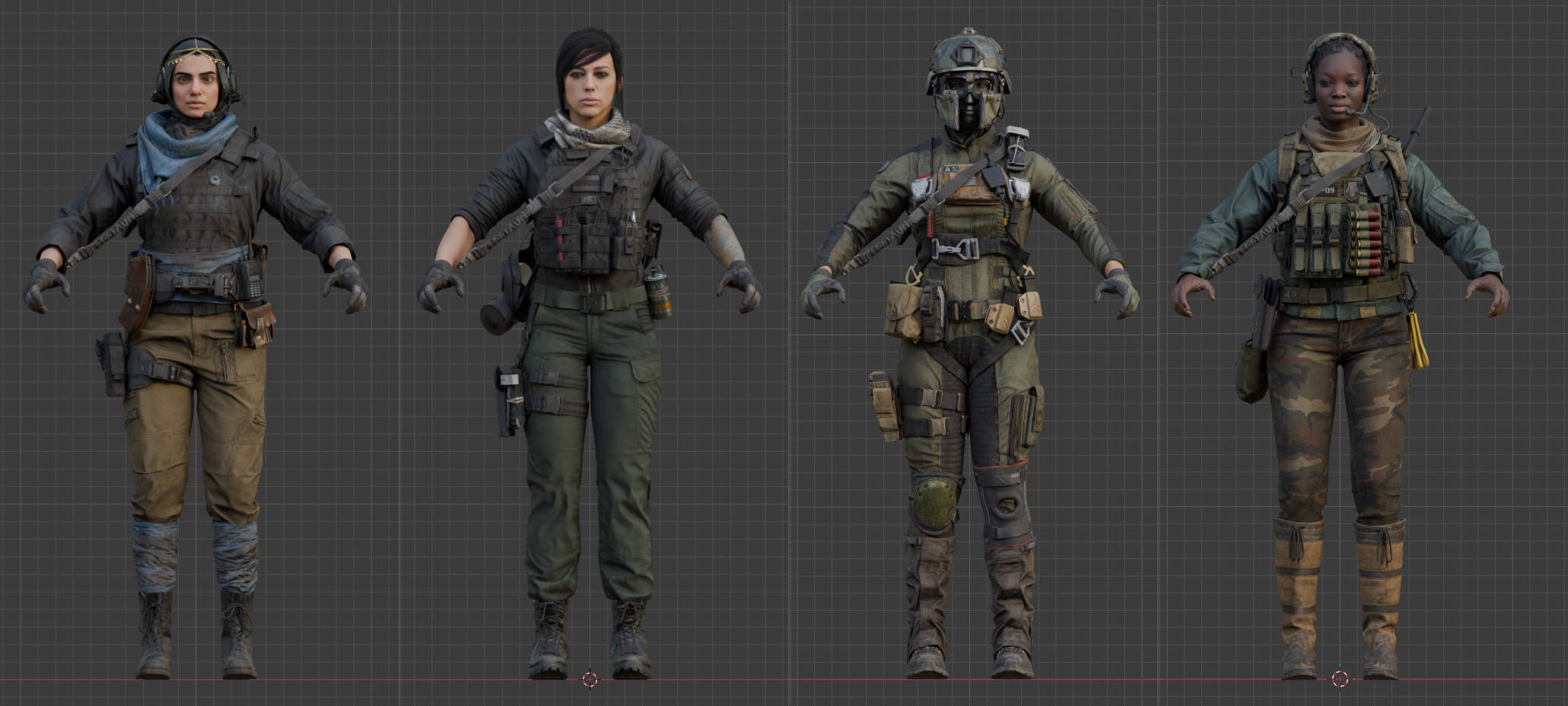 Call Of Duty Modern Warfare Female Characters